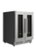 Angle Zoom. Thor Kitchen - 42 Bottle Dual Zone Built-in Wine Cooler - Stainless steel.