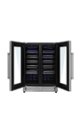 Alt View Zoom 11. Thor Kitchen - 42 Bottle Dual Zone Built-in Wine Cooler - Stainless steel.