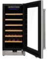 Alt View Zoom 11. Thor Kitchen - 33 Bottle Built-in Dual Zone Wine and Beverage Cooler - Stainless steel - Stainless steel.