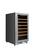 Left. Thor Kitchen - 40 Bottle Single Zone Wine Cooler - Stainless steel.