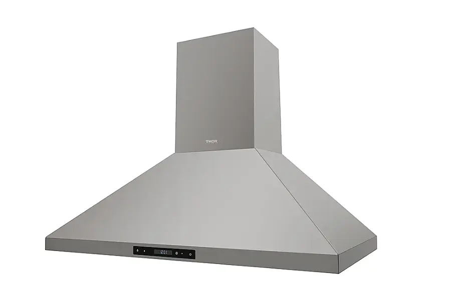 Alt View 15. Thor Kitchen - 36"Convertible Professional Wall Mounted Range Hood - Stainless Steel.