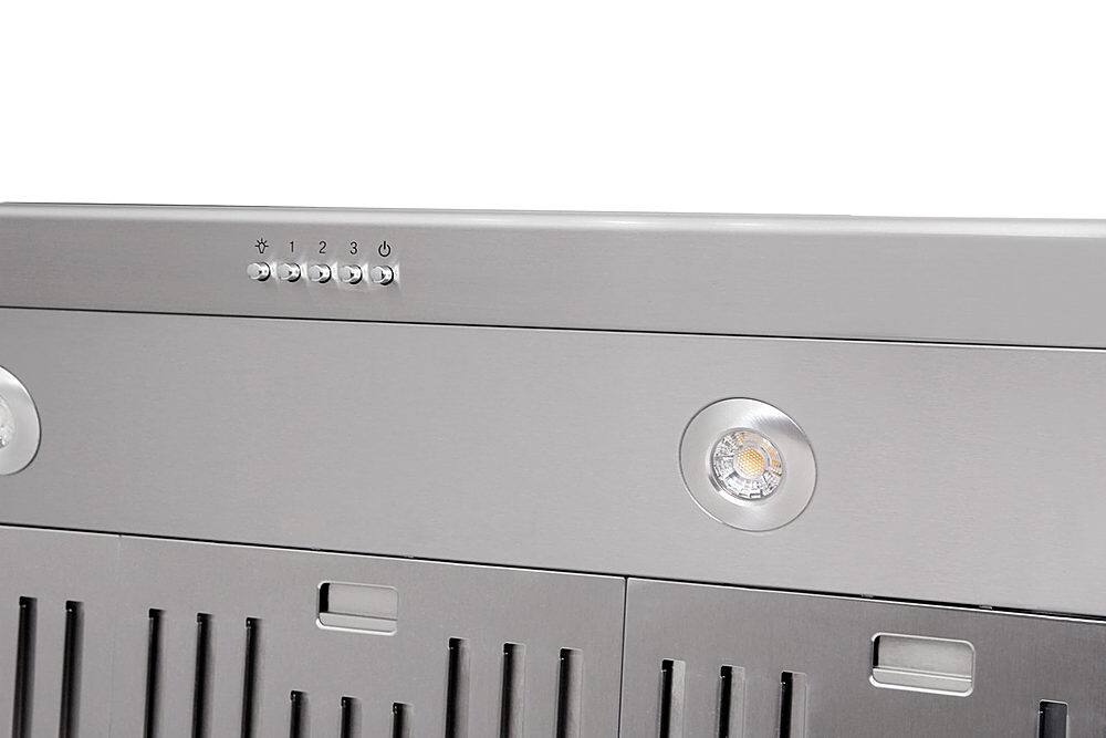 Alt View 14. Thor Kitchen - 36" Convertible Range Hood - Stainless steel.