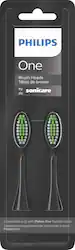 Philips Sonicare - Philips One by Sonicare 2pk Brush Heads - Shadow Black - Angle_Zoom