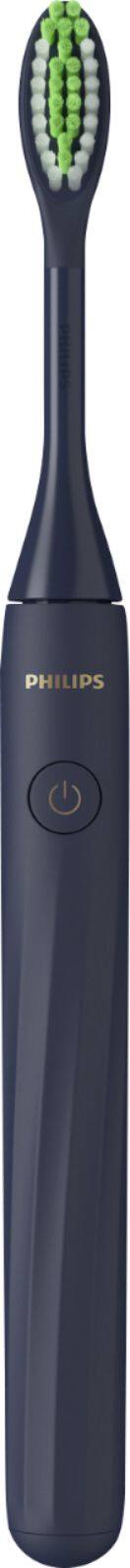 Left. Philips Sonicare - Philips One by Sonicare Battery Toothbrush - Midnight Navy Blue.