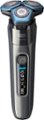 Angle Zoom. Philips Norelco Shaver 7100, Rechargeable Wet & Dry Electric Shaver with SenseIQ Technology and Pop-up Trimmer S7788/82 - Dark Chrome.