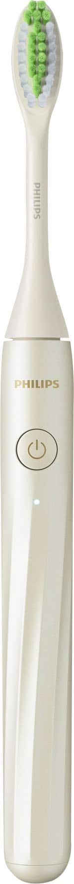 Left. Philips Sonicare - Philips One by Sonicare Rechargeable Toothbrush - Snow.