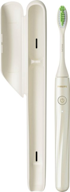 Angle Zoom. Philips Sonicare - Philips One by Sonicare Rechargeable Toothbrush - Snow.