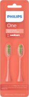 Philips Sonicare - Philips One by Sonicare 2pk Brush Heads - Miami Coral - Angle_Zoom