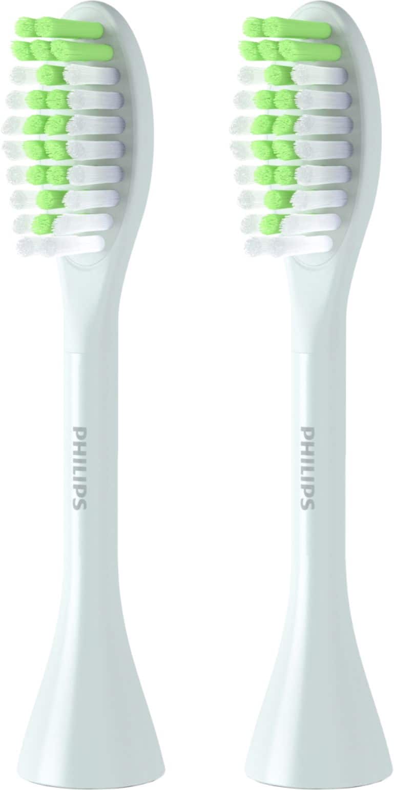 Alt View 11. Philips Sonicare - Philips One by Sonicare 2pk Brush Heads - Mint Light Green.