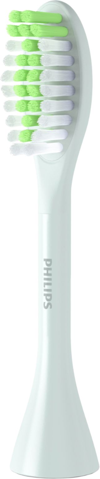Left View: Philips Sonicare - Philips One by Sonicare 2pk Brush Heads - Mint Light Green