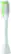 Left. Philips Sonicare - Philips One by Sonicare 2pk Brush Heads - Mint Light Green.