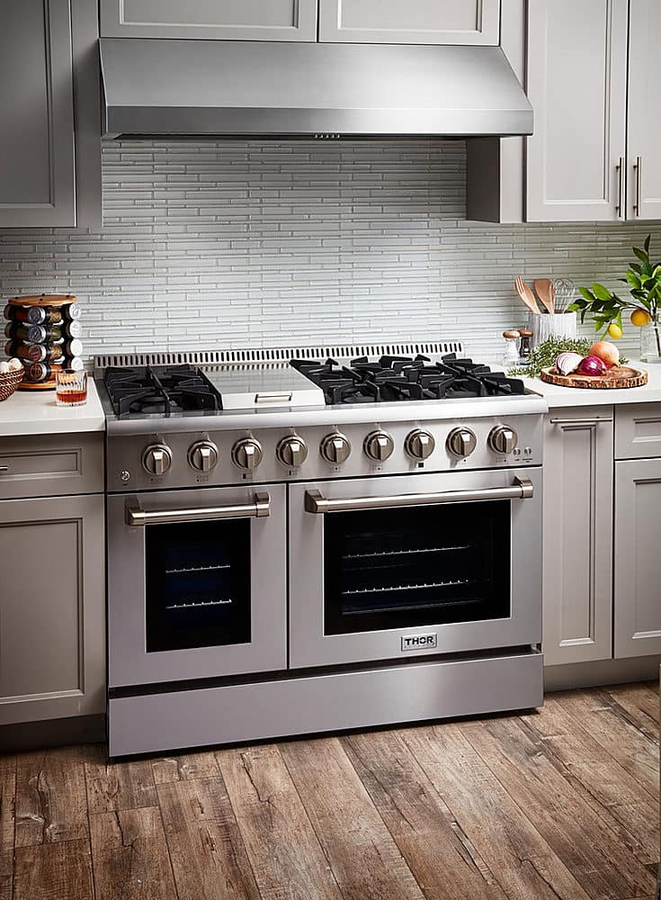 Thor Kitchen 48 Inch Professional Wall Mounted Range Hood, 11 Inches