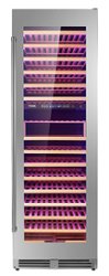 Thor Kitchen - 162 Bottles Dual Zone Wine Cooler - Stainless steel - Front_Zoom