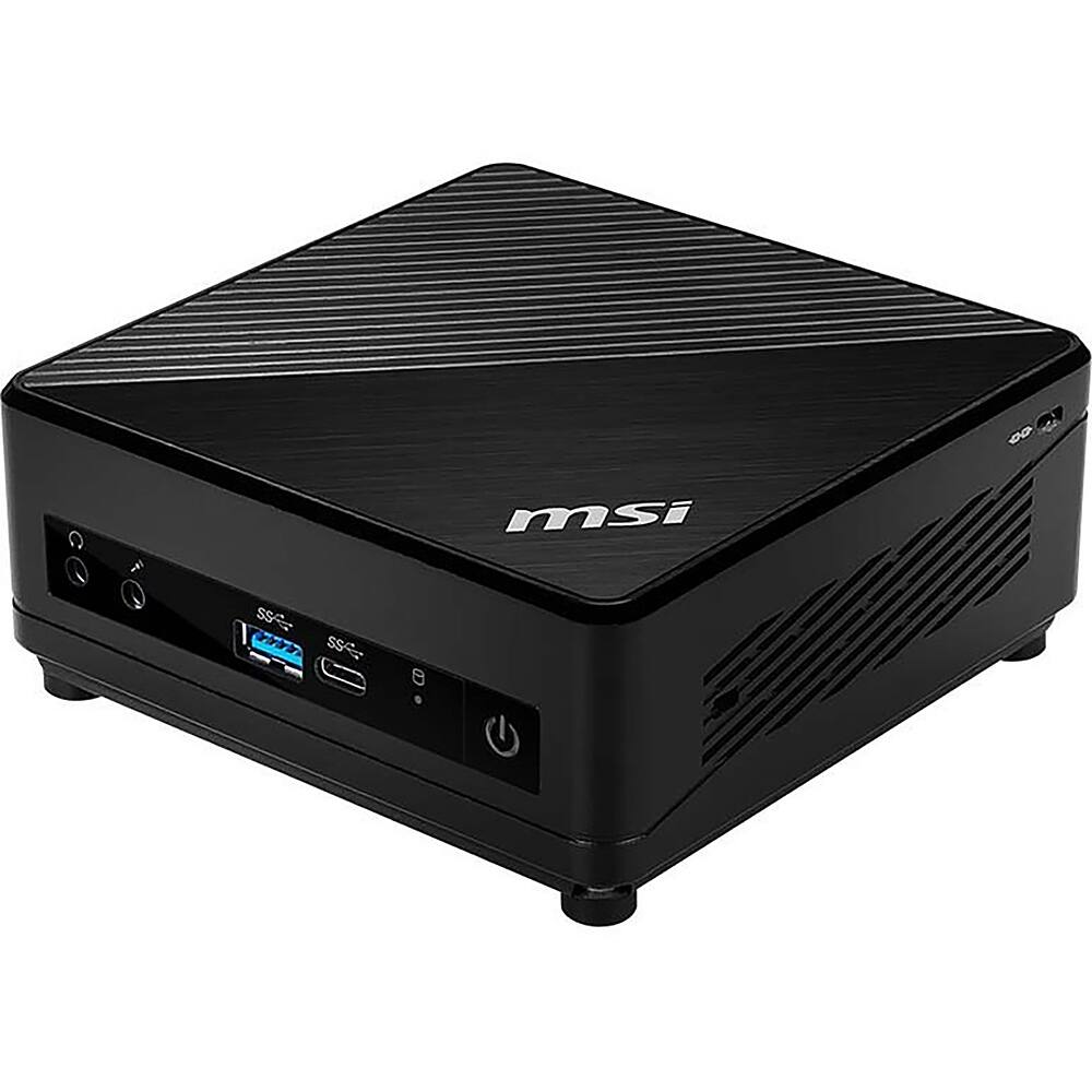 Left View: MSI - Cubi 5, i5-10210U, Desktop Computer, 8 GB RAM DDR4 SDRAM - 512 GB SSD