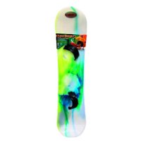 ESP 107 cm Day Glow Suprahero Snowboard - Starter Board with Adjustable Wrap Bindings - Tie-Dye - Tie-Dye - Front_Zoom