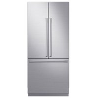 Dacor - Transitional Panel Kit for 36" Built-In French Door Refrigerators - Stainless steel - Front_Zoom