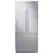 Front. Dacor - Transitional Panel Kit for 36" Built-In French Door Refrigerators - Stainless Steel.