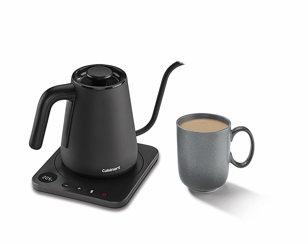 Alt View 11. Cuisinart - Digital Gooseneck Kettle - Black.