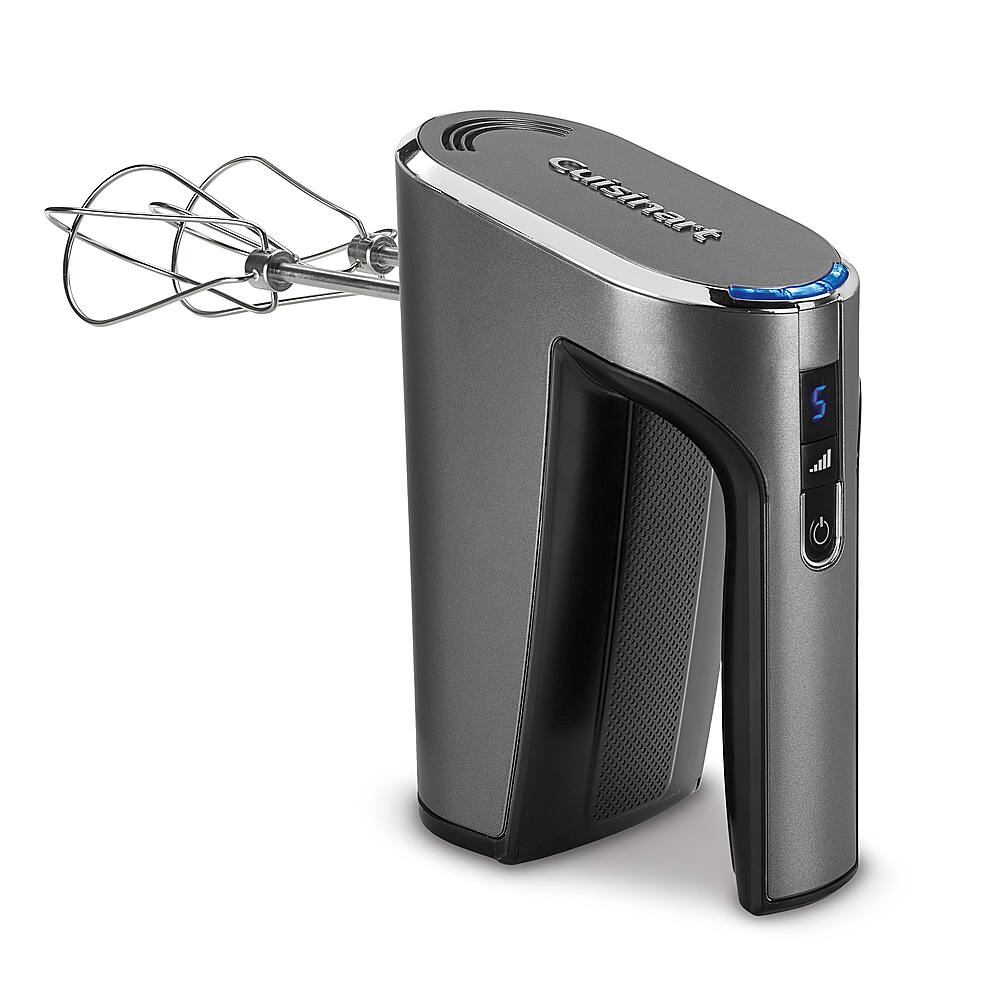 Alt View 13. Cuisinart - RHM-100 EvolutionX 5-Speed Cordless Hand Mixer - Black.