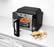 Alt View 16. Cuisinart - 0.6 Cu. Ft. Countertop 3-in-1 Microwave AirFryer Oven.