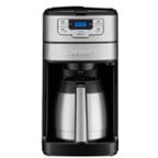 Cuisinart Combo 12 Cup And Single-serve Grind & Brew Coffee Center - Ss And  Black - Ss-gb1 : Target