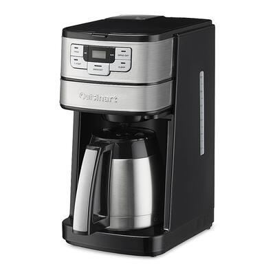 Cuisinart Automatic Grind & Brew 10 Cup Thermal Coffeemaker Black Cuisinart Automatic Grind & Brew 10 Cup Thermal Coffeemaker Black