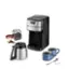 Alt View 15. Cuisinart - Automatic Grind & Brew 10-Cup Thermal Coffeemaker - Black/Stainless Steel.