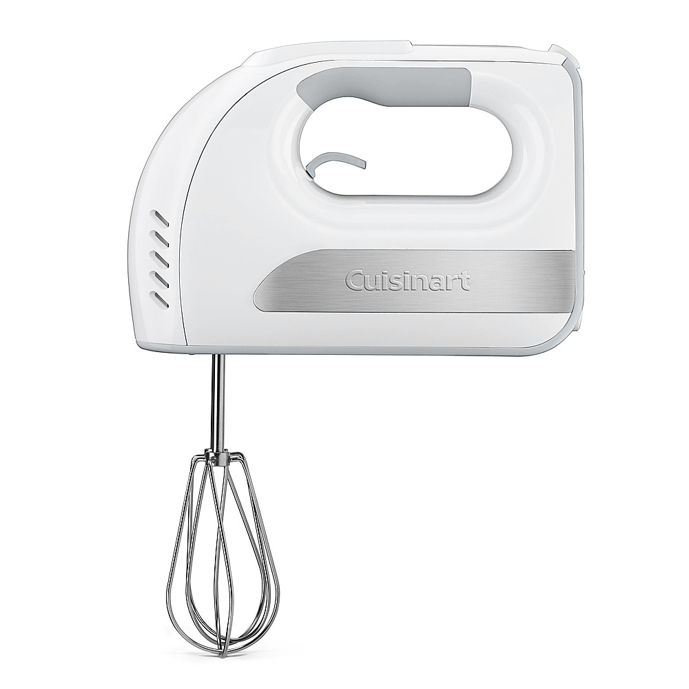 Cuisinart - Power Advantage Deluxe 8-Speed Hand Mixer with Blending Attachment - White