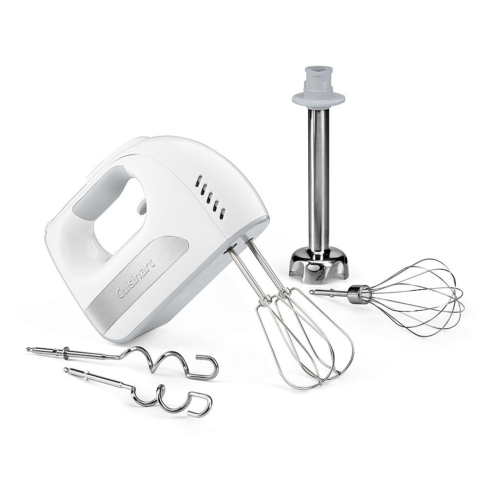 Goodful by Cuisinart HB400GF Variable Speed Mixer Attachment, Hand Blender,  white