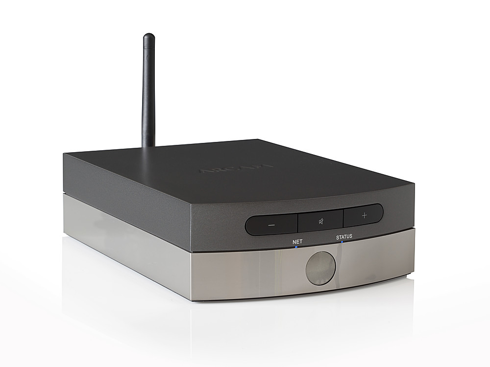 Angle View: Arcam - SoloUno Network Streaming Amplifier - Gray