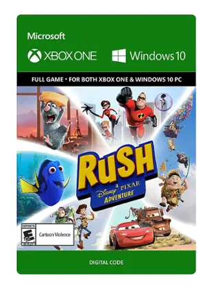 Front. Microsoft - Rush: A Disney Pixar Adventure. - E (Everyone)