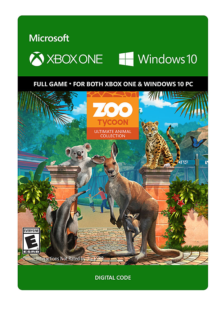 Zoo Tycoon: Ultimate Animal Collection Standard Edition Xbox One, Windows  [Digital] G7Q-00061 - Best Buy