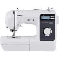 Brother - Strong & Tough ST150HDH Heavy Duty Computerized Sewing Machine - White - Front_Zoom