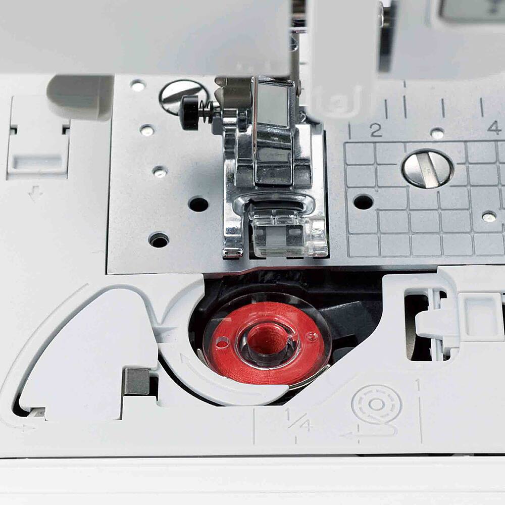 Alt View 12. Brother - Strong & Tough ST150HDH Heavy Duty Computerized Sewing Machine - White.