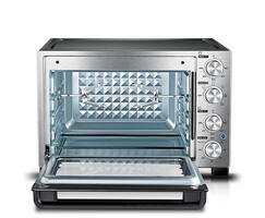 Toshiba - 10 Slice Convection Toaster Oven - Stainless Steel - Angle_Zoom