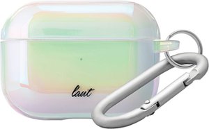 LAUT - HOLO Iridescent Protective Case for Apple Airpod Pro - Pearl - Front_Zoom