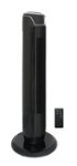 Front Zoom. Sunpentown - Tower Fan with Remote and Timer - Black.