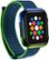 Angle Zoom. Modal™ - Nylon Watch Band and Bumper Case for Apple Watch 42mm and 44mm - Blue.
