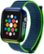 Alt View Zoom 12. Modal™ - Nylon Watch Band and Bumper Case for Apple Watch 42mm and 44mm - Blue.