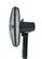 Alt View Zoom 13. Sunpentown - 16″ DC-Motor Energy Saving Stand Fan with Remote and Timer - Piano Black.