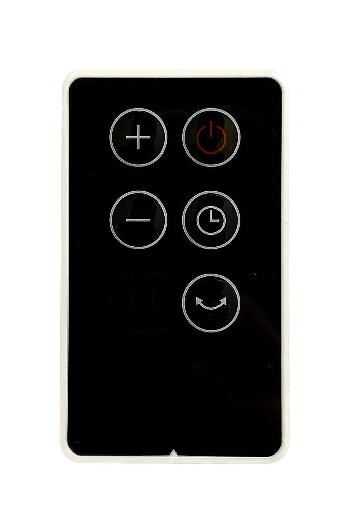 Alt View 16. Sunpentown - 16″ DC-Motor Energy Saving Stand Fan with Remote and Timer - Piano Black.