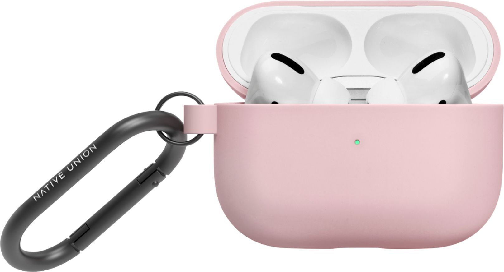 Angle View: Native Union - Roam Case for AirPods Pro – Silky & Matte Liquid Silicone Case - Rose