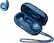 Front. JBL - Reflect Mini True Wireless Noise Cancelling In-Ear Earbuds - Blue.