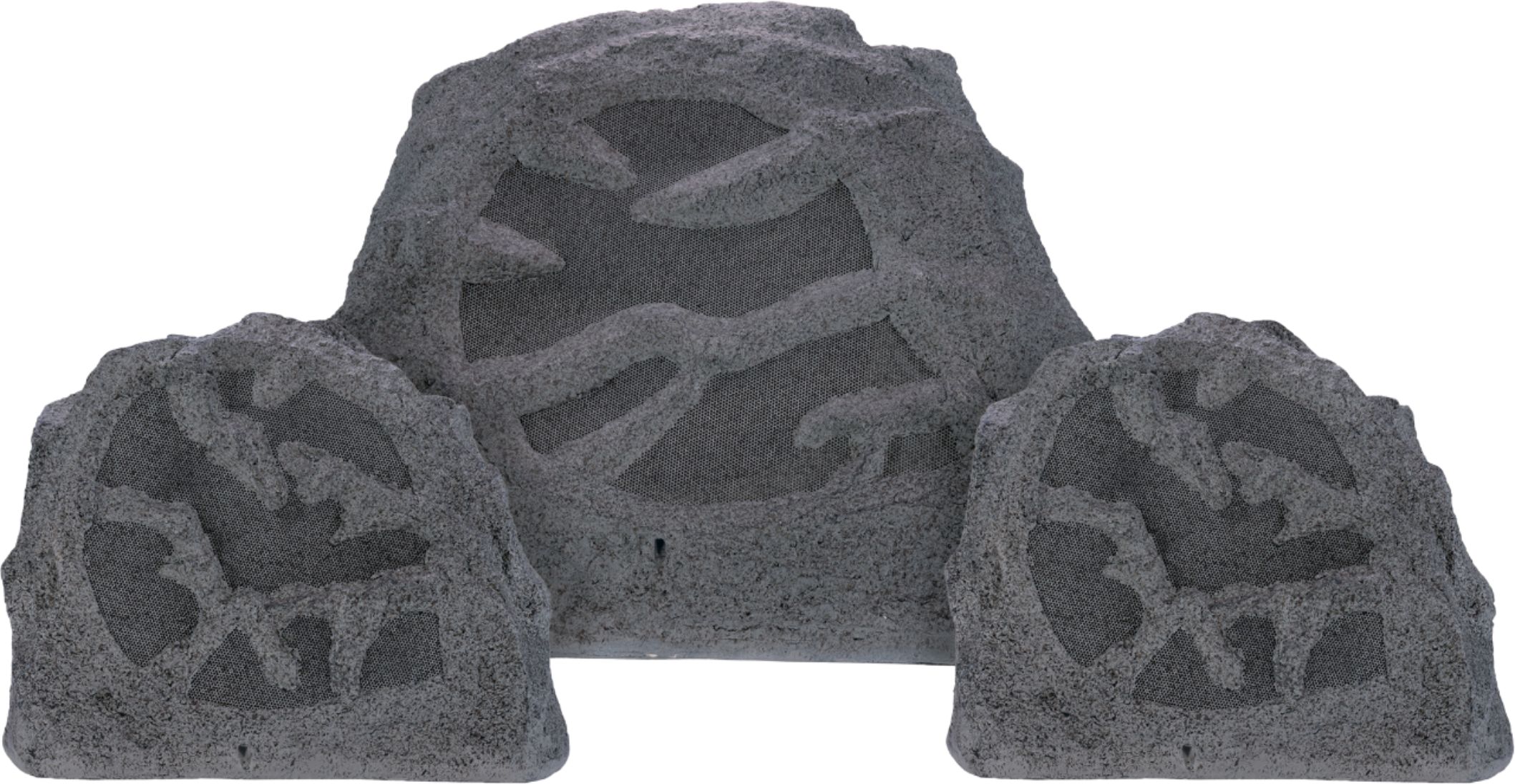 race Adept I udlandet Sonance MAGROCKS2.1 Mag Series 2.1-Ch. Outdoor Rock Speaker System (Each)  Charcoal Gray Granite 93499 - Best Buy