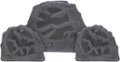 Front. Sonance - MAGROCKS2.1 - Mag Series 2.1-Ch. Outdoor Rock Speaker System (Each) - Charcoal Gray Granite.
