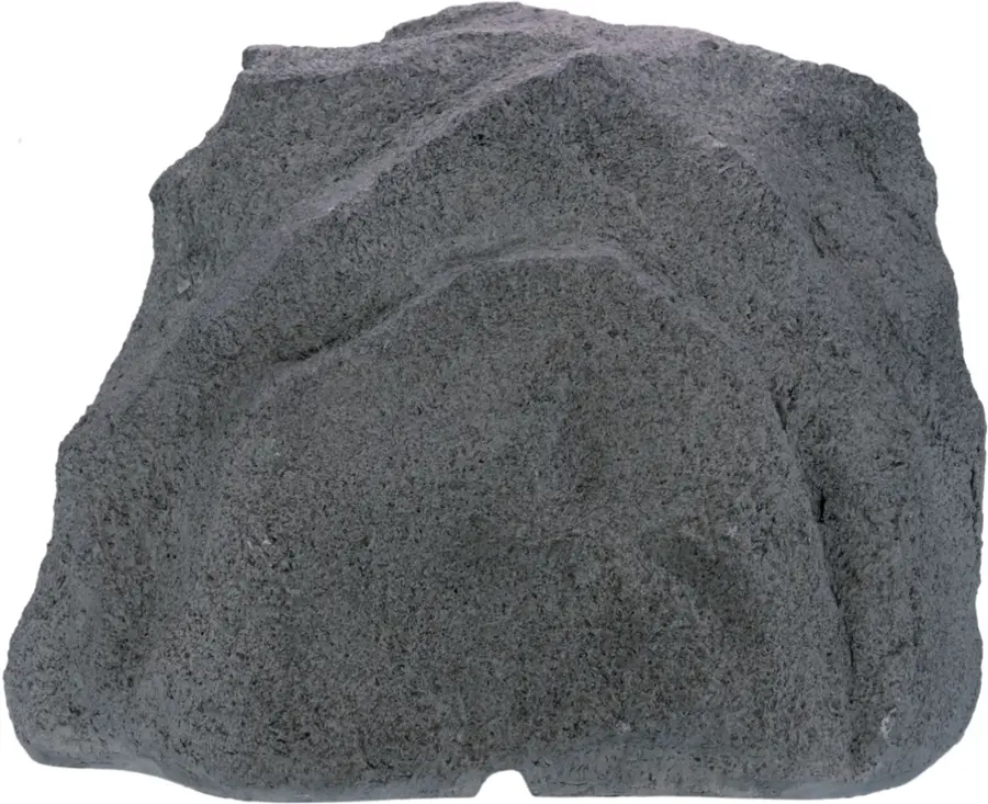 Alt View 15. Sonance - MAGROCKS2.1 - Mag Series 2.1-Ch. Outdoor Rock Speaker System (Each) - Charcoal Gray Granite.