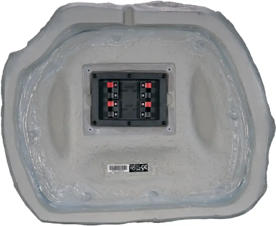 Alt View 16. Sonance - MAGROCKS2.1 - Mag Series 2.1-Ch. Outdoor Rock Speaker System (Each) - Charcoal Gray Granite.