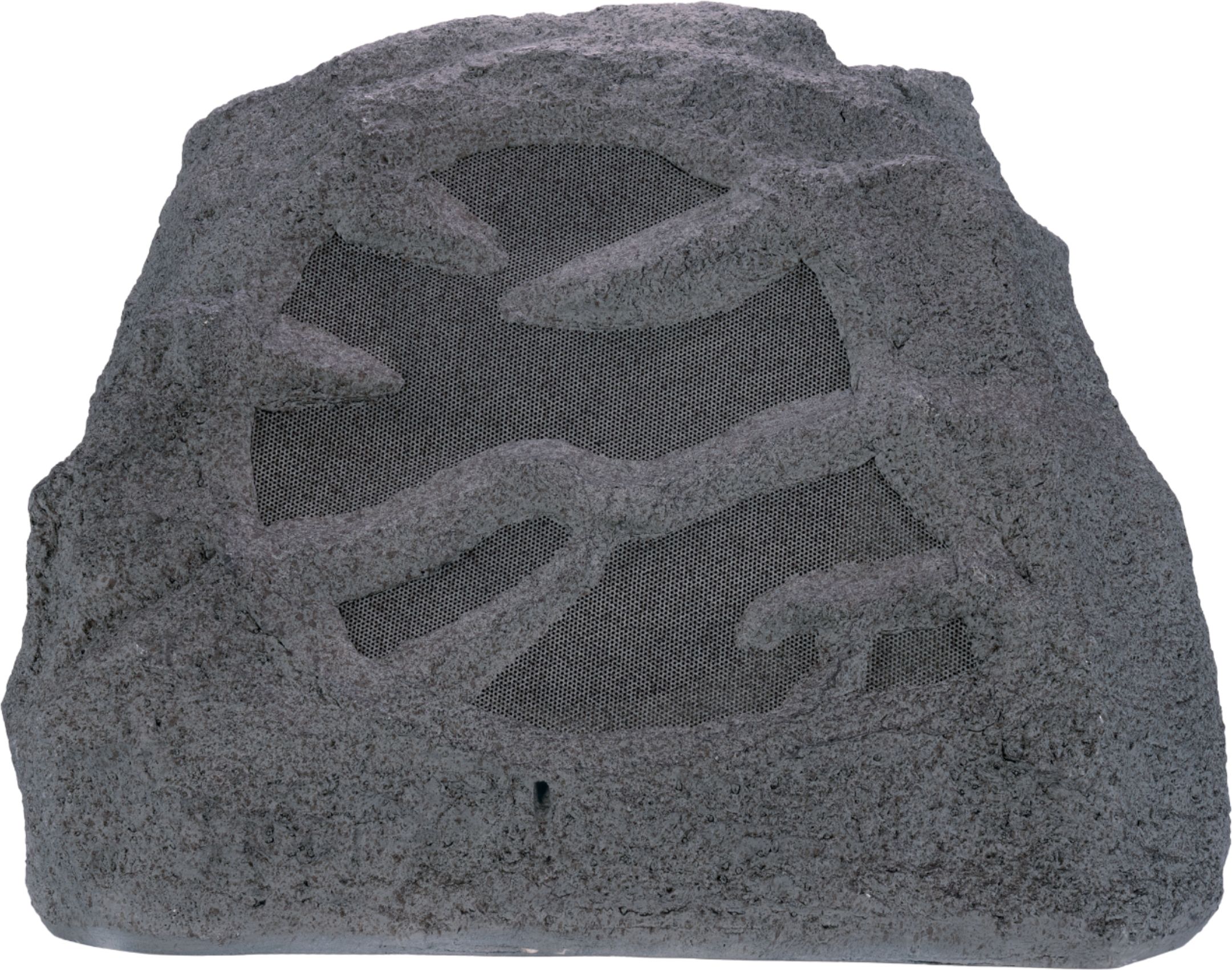 Angle View: Sonance - MAGROCKS2.1 - Mag Series 2.1-Ch. Outdoor Rock Speaker System (Each) - Charcoal Gray Granite