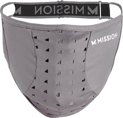 Mission - Adjustable Sport Mask - Charcoal
