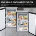 Alt View Zoom 2. Whynter - 3.0 cu. ft. Energy Star Upright Freezer with Lock - Stainless Steel - Silver.